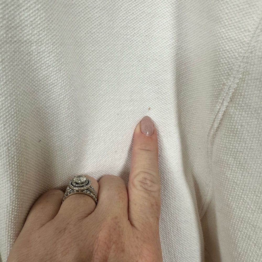 St. John Ivory Sportswear Top One Size Fits Most - Picture 6 of 6